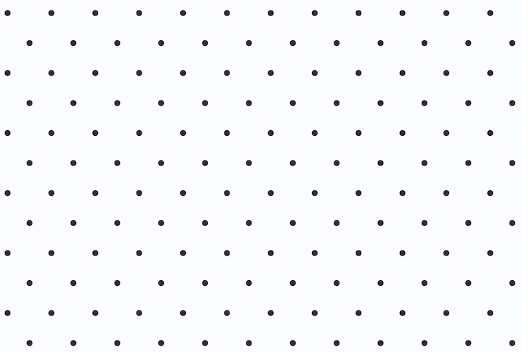Vektor schöne schwarze polka-punktmuster-hintergrundvektor