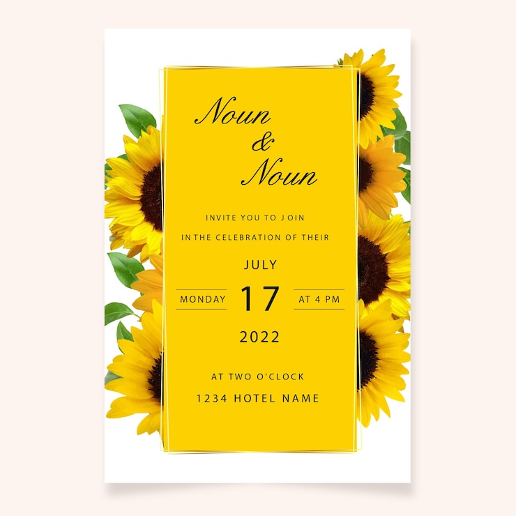 Schöne weiche florale Hochzeitseinladungskarte