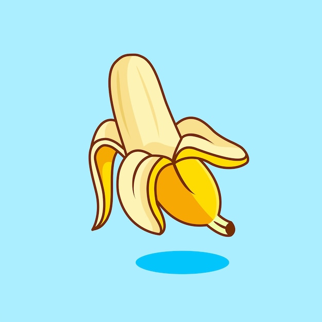 Schöne Zeichentrickfilm-Bananen
