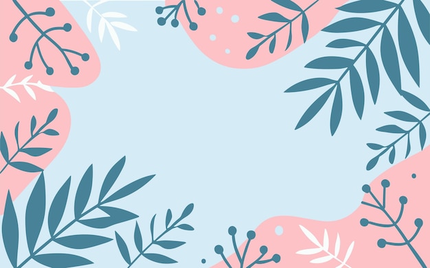 Schönes abstraktes Muster Hintergrundblumen