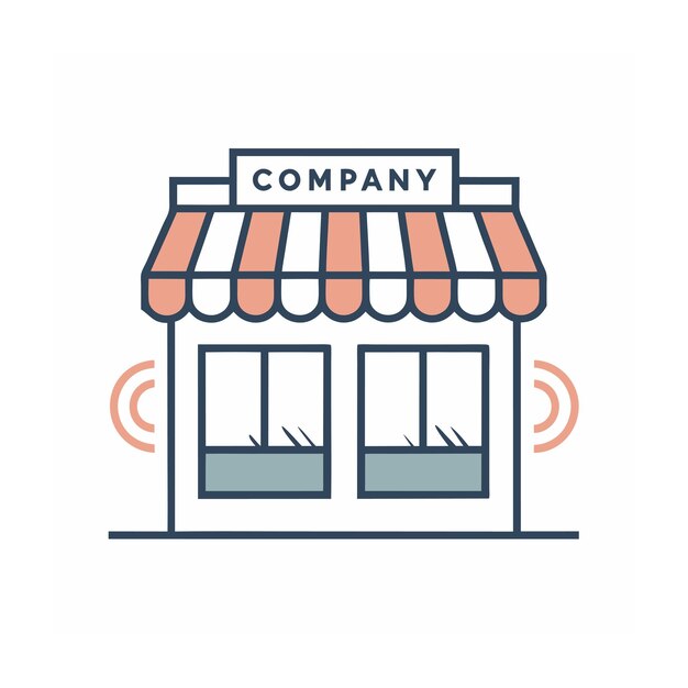 Schönes und einzigartiges Logo-Design für E-Commerce- und Einzelhandelsunternehmen