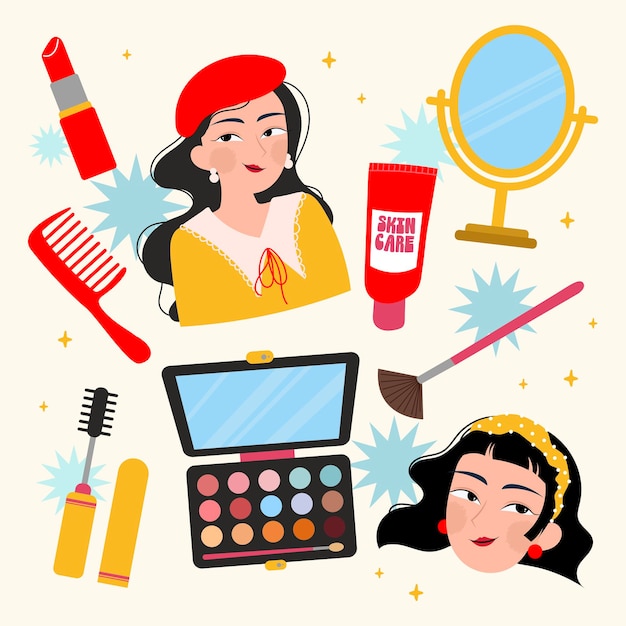 Schönheit und Make-up