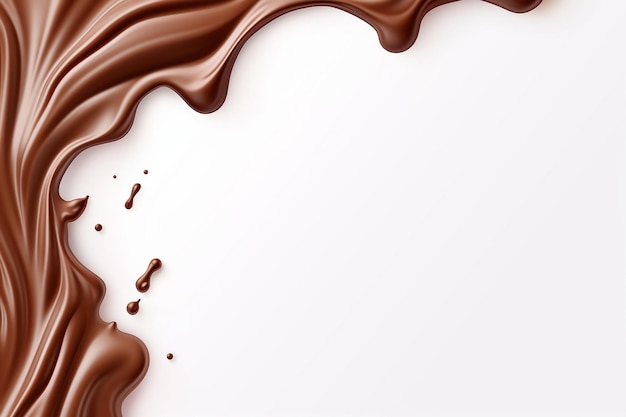 Vektor schokoladen-splash