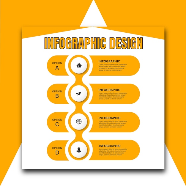 Schritt-business-timeline-infografik-design