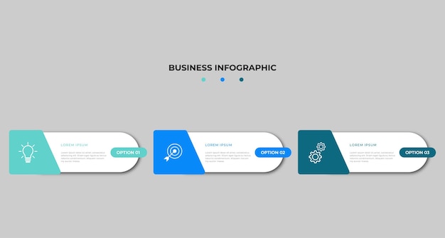 Schritte timeline infografiken designvorlage