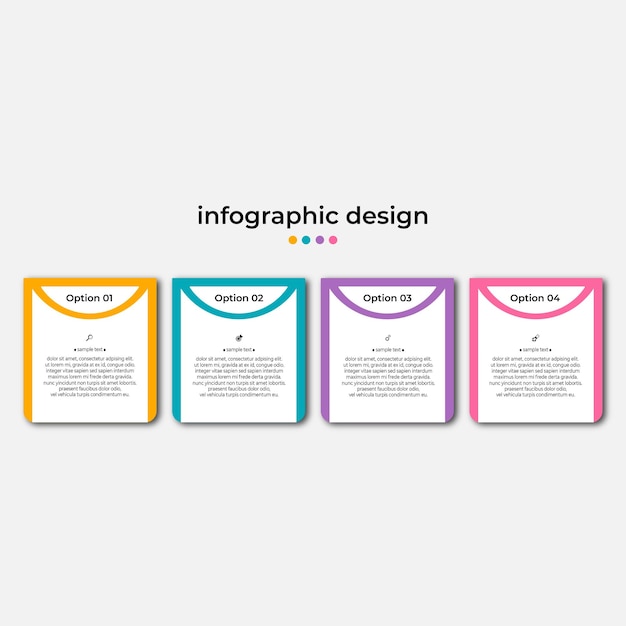 Schritte timeline infografiken vorlagendesign