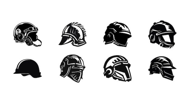 Schutzhelm-Symbol im Vektor