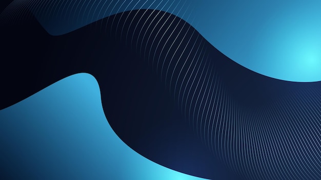 Schwarz-blauer, neutraler, kohlenstoffhaltiger, abstrakter Hintergrund, moderner Minimalist für Präsentationsdesign