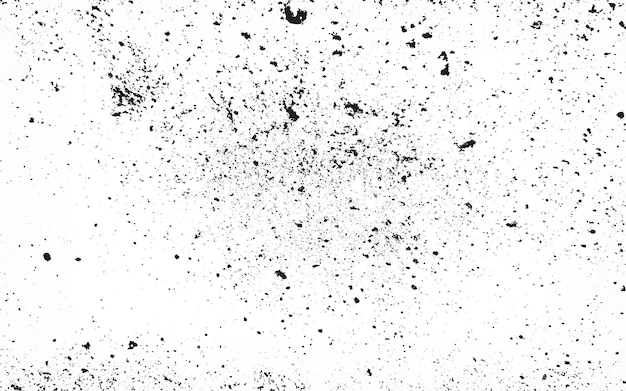 Vektor schwarz-weiß-grunge-textur-effekt-hintergrund mit distressed-overlay-rough-textur-konzept