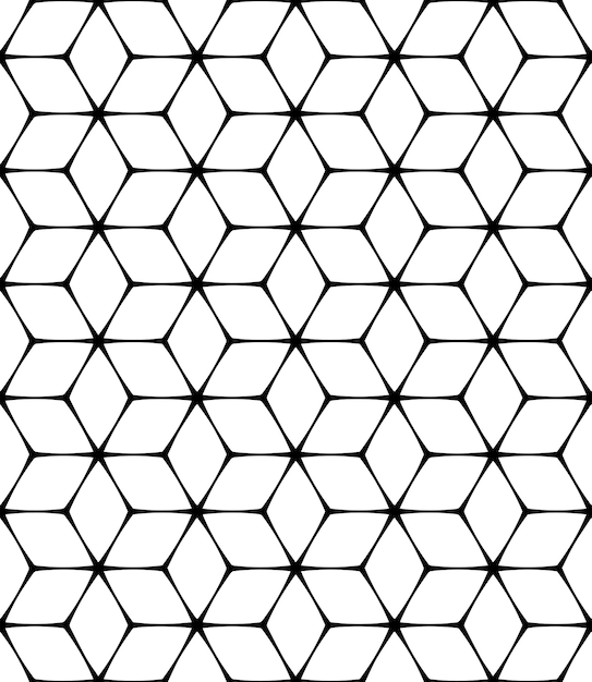 Schwarz-weiß nahtloses abstraktes Muster Hintergrund und Hintergrund Graustufen-Zierdesign