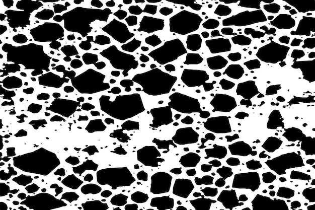 Vektor schwarz-weiße monochrome overlay-textur