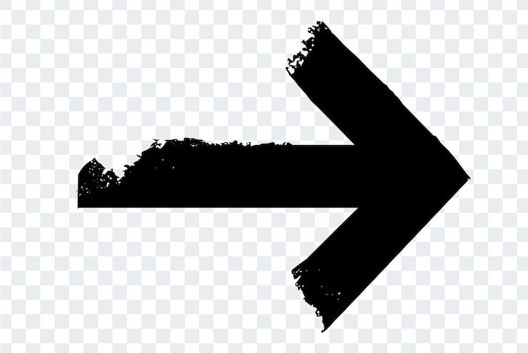 Vektor schwarze rechtspfeil-vektor-illustration