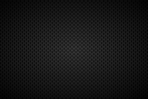 Schwarzer abstrakter Hintergrund mit schwarzen Rechtecken und grauen Rahmen schwarze metallische Tapete moderne Vektorillustration