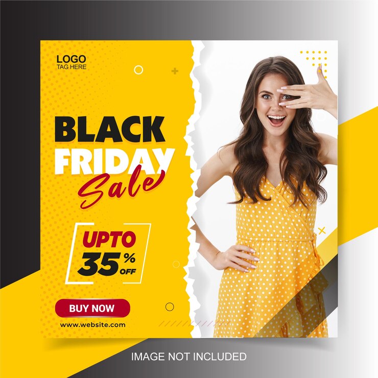 Schwarzer Freitag Super Sale Banner Design