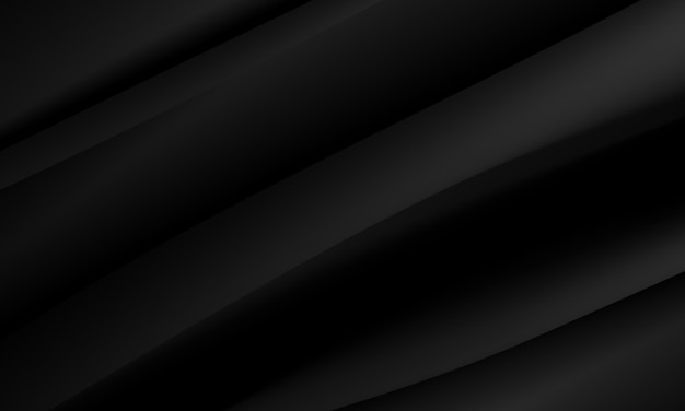 Schwarzer hintergrund mit minimaler form leerer schwarzer hintergrund texturiert Premium-Vektor