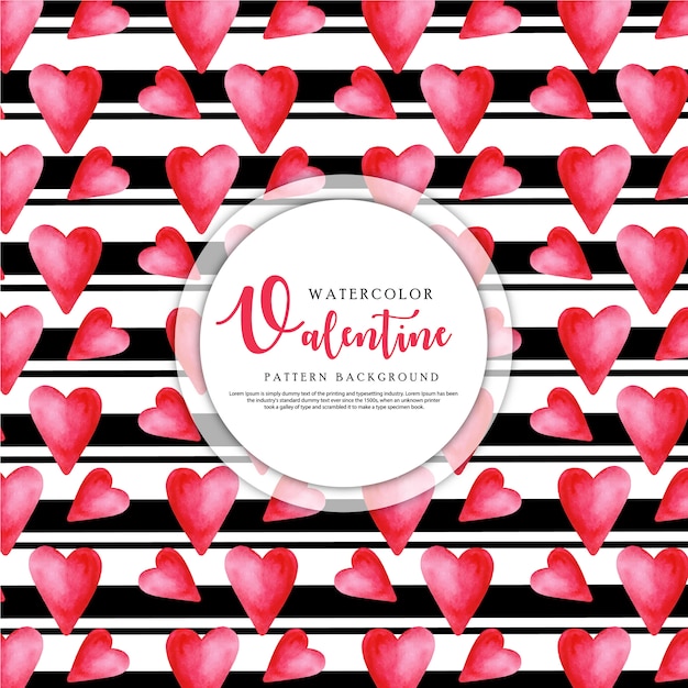 Vektor schwarzer streifen valentine background