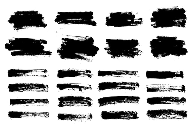Schwarzfarbe, Tinte, Pinsel, Strichlinie, Textur, Hintergrund des Banners