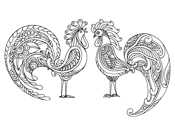 Vektor schwarzweiss-hand gezeichnete illustration