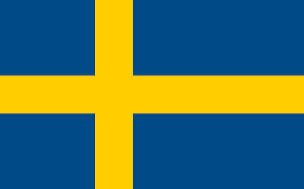 Schwedenflagge, Nationalfarben