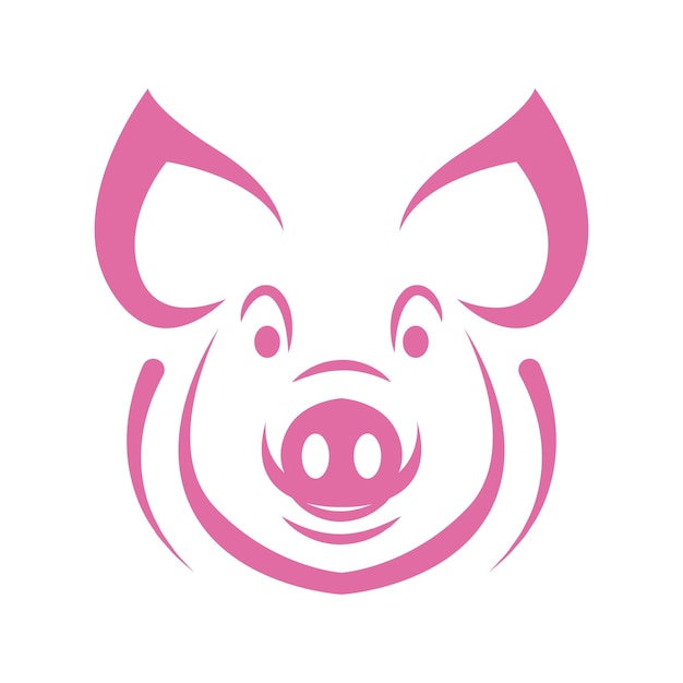 Schwein-Logo-Icon-Design-Illustration