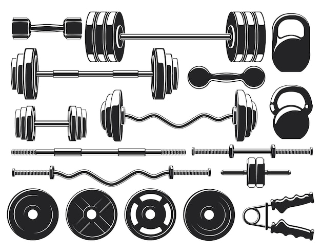 Schwergewichtsgeräte im fitnessstudio