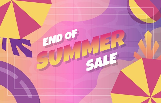 Schwimmbad Summer Sale Holiday Event Promotion Poster Vorlage