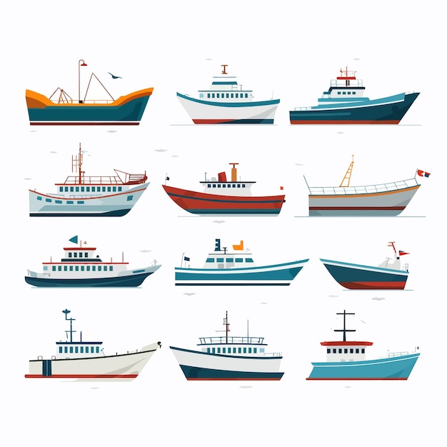 Sea_shipping_boats_cartoon_ships_yacht