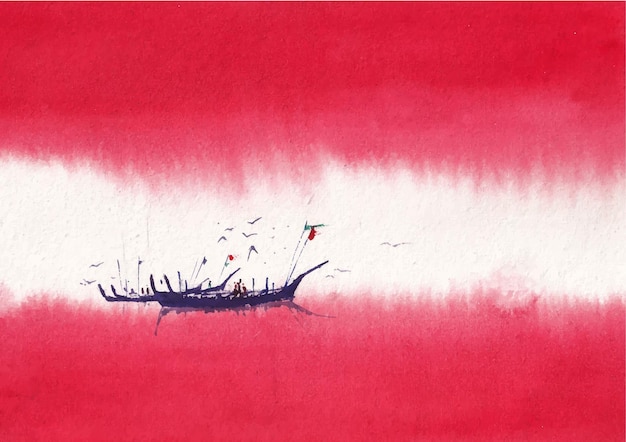 Seabank aquarell landschaftsfarbe