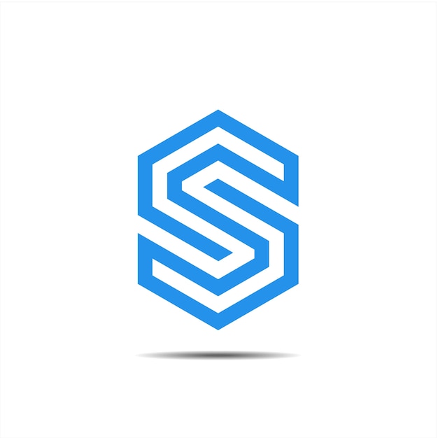 Sechseckiges S-Logo