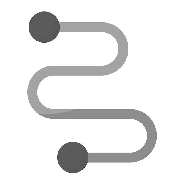 Segment-Icon-Vektorbild kann für das Copywriting verwendet werden