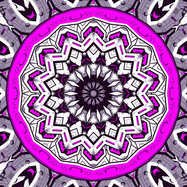 Sehr schöne kaleidoskopillustration