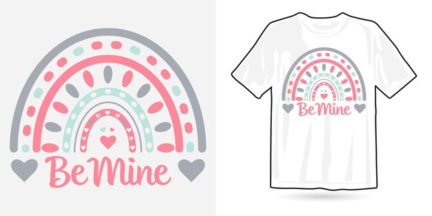 Sei mein Boho-Regenbogen-T-Shirt-Design Boho-Regenbogen-Muster Boho-Regenbogen Boho-Regenbogen-Svg