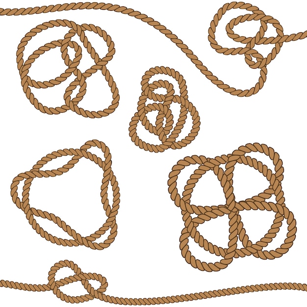 Seil mit keltischem Knoten