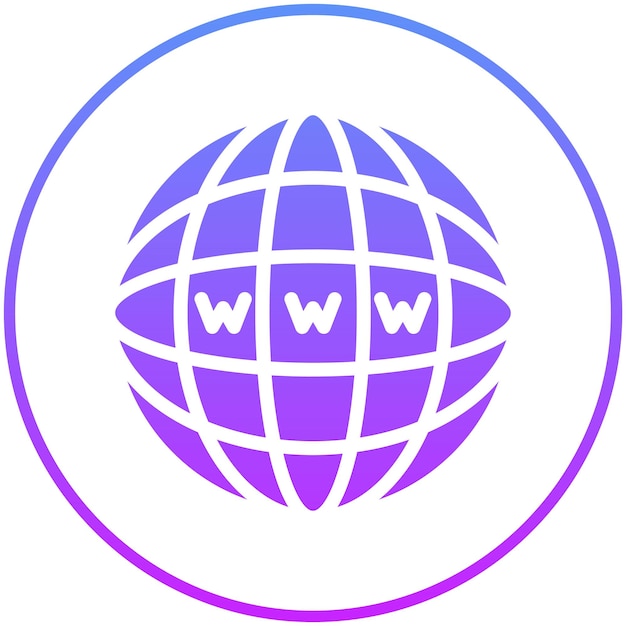Seite-Adresse-Vektor-Symbol-Illustration des Web-Marketing-Ikonensets