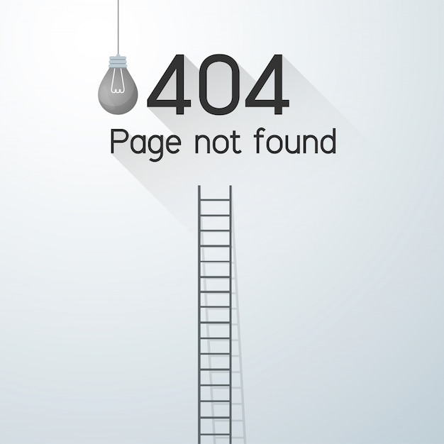 Seite nicht gefunden fehler 404. stromausfallkonzept