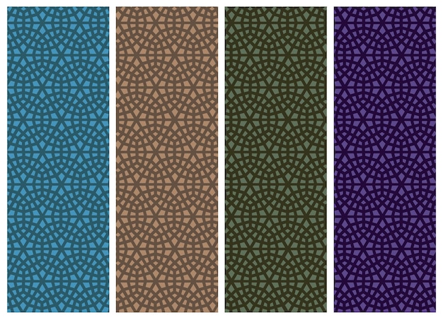 Selcuklu mosaiken islamisches figurenmuster