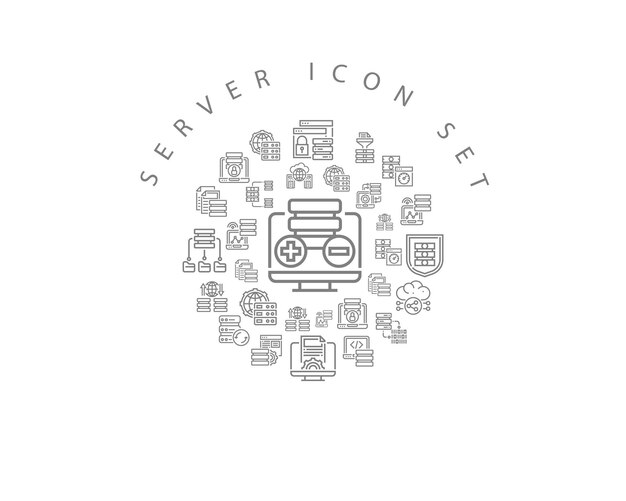 Server-Icon-Set-Design