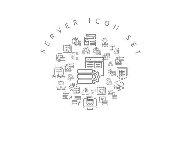Server-Icon-Set-Design