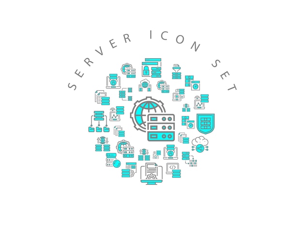 Server-Icon-Set-Design