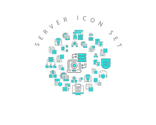 Server-Icon-Set-Design
