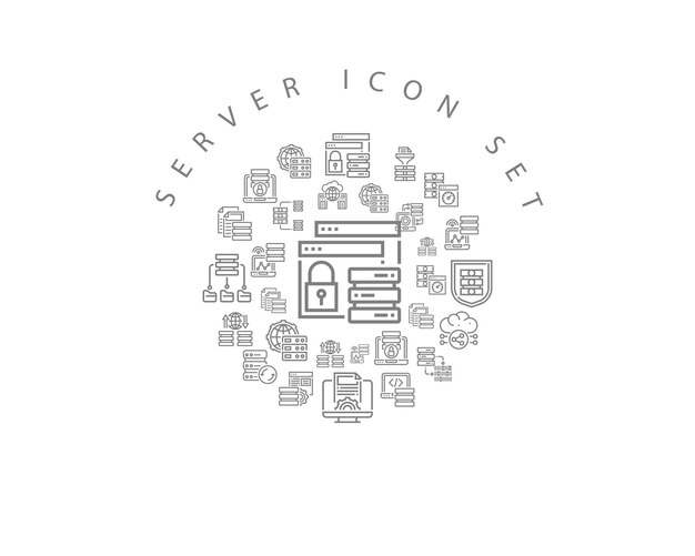 Server-Icon-Set-Design