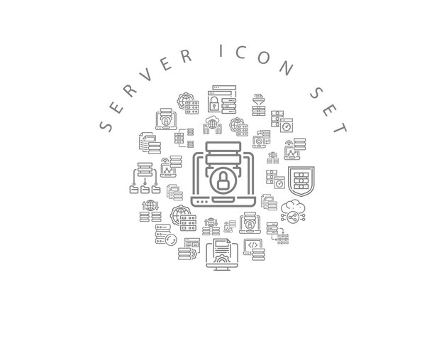 Server-Icon-Set-Design
