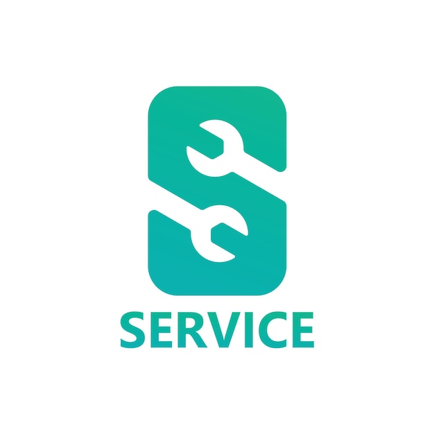 Vektor service-logo-vorlagen-design-vektor