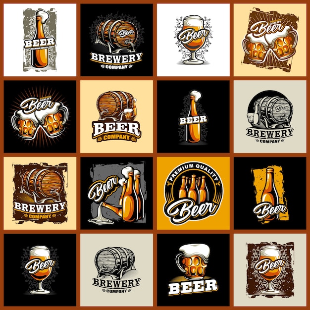 Set bier logo