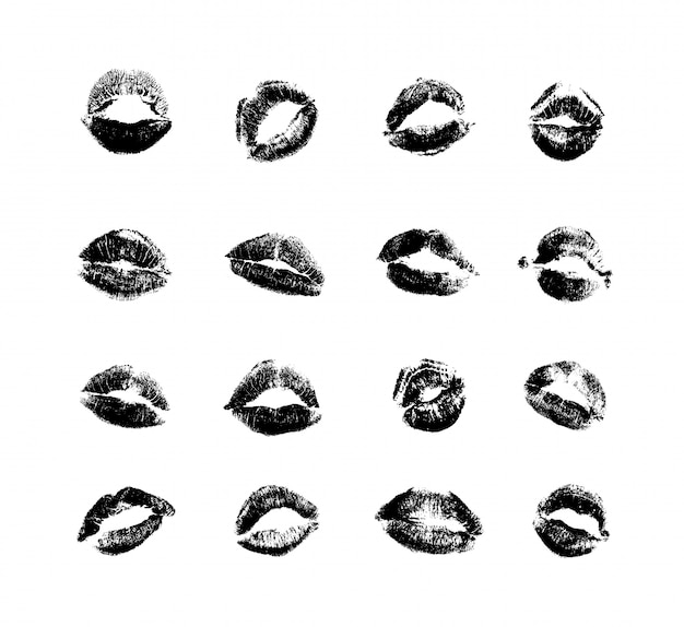 Set Kisses Imprints