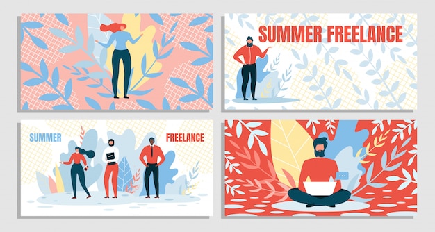 Set kombination sommer und freelance,