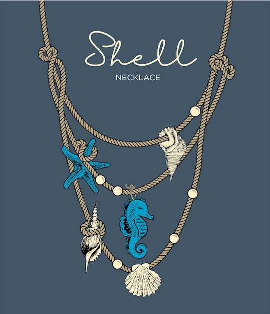 Shell Halskette Abbildung