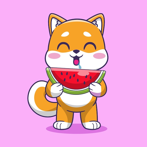 Shiba-wassermelone