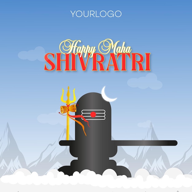 Vektor shivratri-post-design