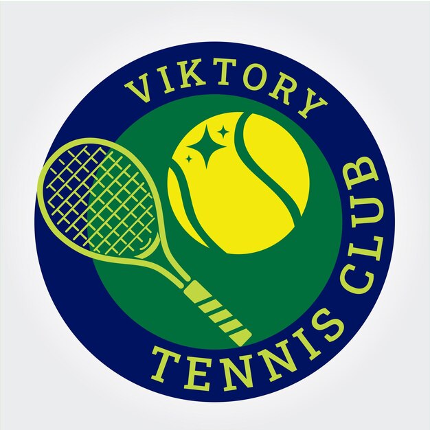 Vektor sieg club-tennis